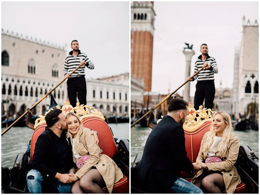 gondola proposal videographer