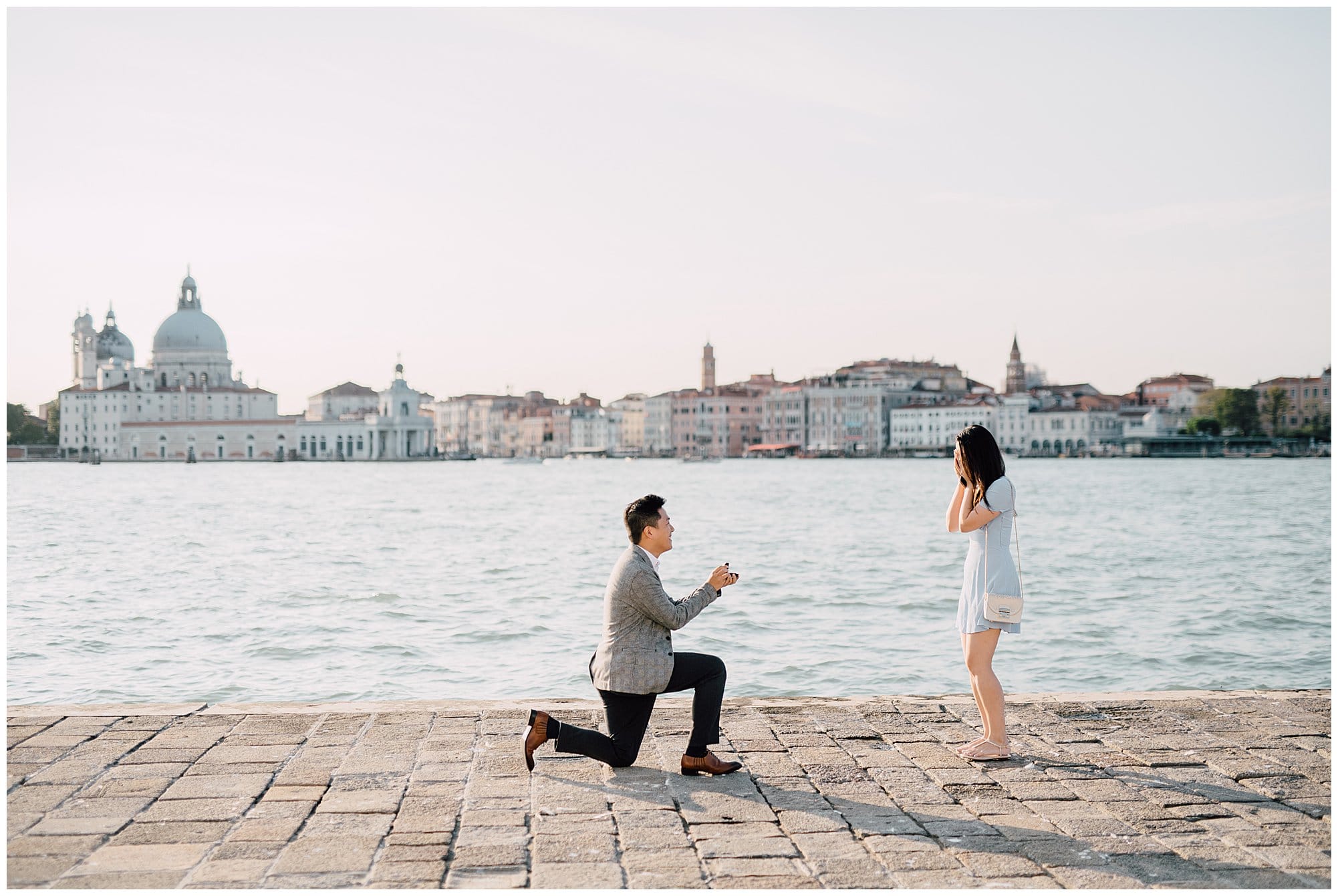 romantic proposal videographer venice 